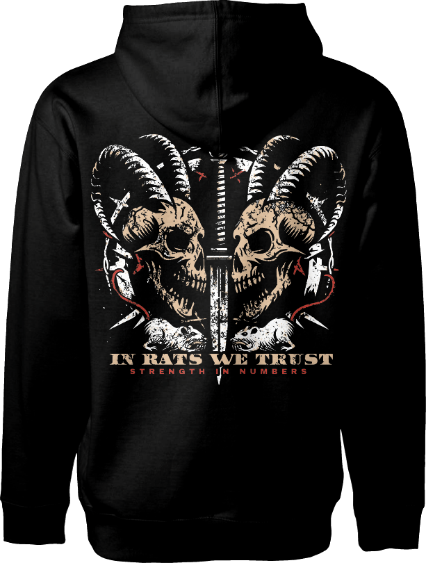 Gemini Rat Hoodie